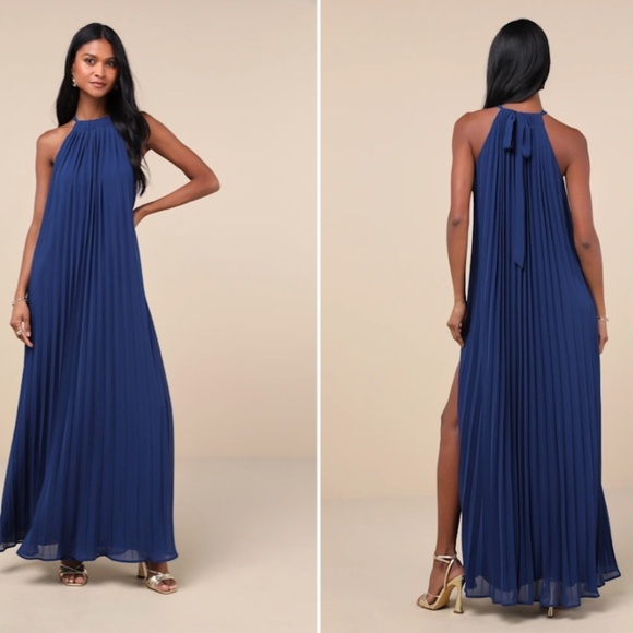 LULU's Elegant Romantic Flowy Sophisticated Boho Bridesmaid Wedding Resort - Picture 4 of 4